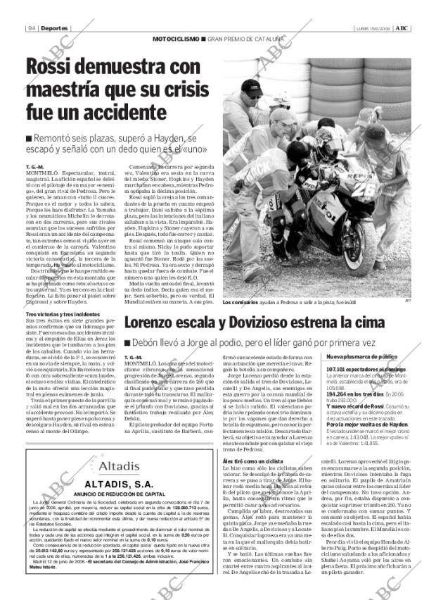 ABC CORDOBA 19-06-2006 página 94