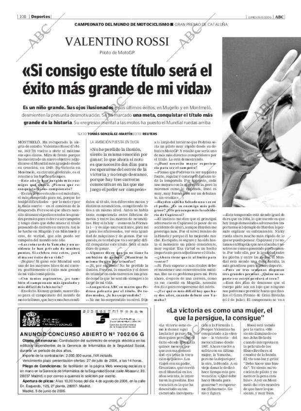 ABC MADRID 19-06-2006 página 108