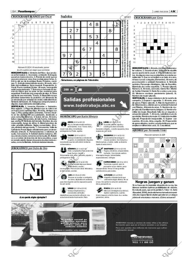 ABC MADRID 19-06-2006 página 114