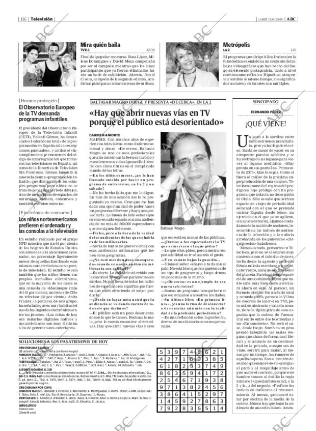 ABC MADRID 19-06-2006 página 116