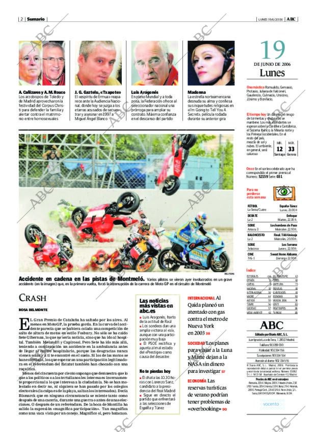 ABC MADRID 19-06-2006 página 2