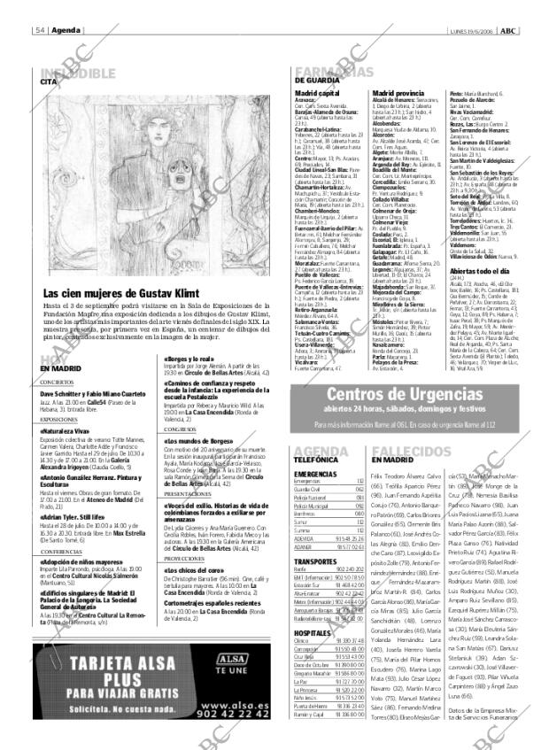 ABC MADRID 19-06-2006 página 54