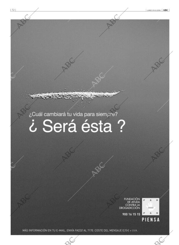 ABC MADRID 19-06-2006 página 72