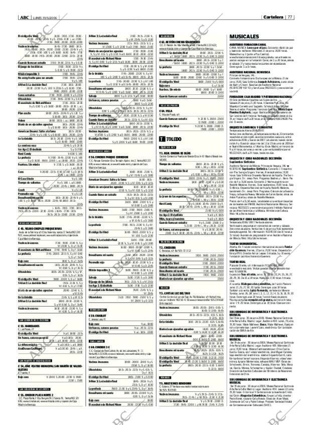 ABC MADRID 19-06-2006 página 77