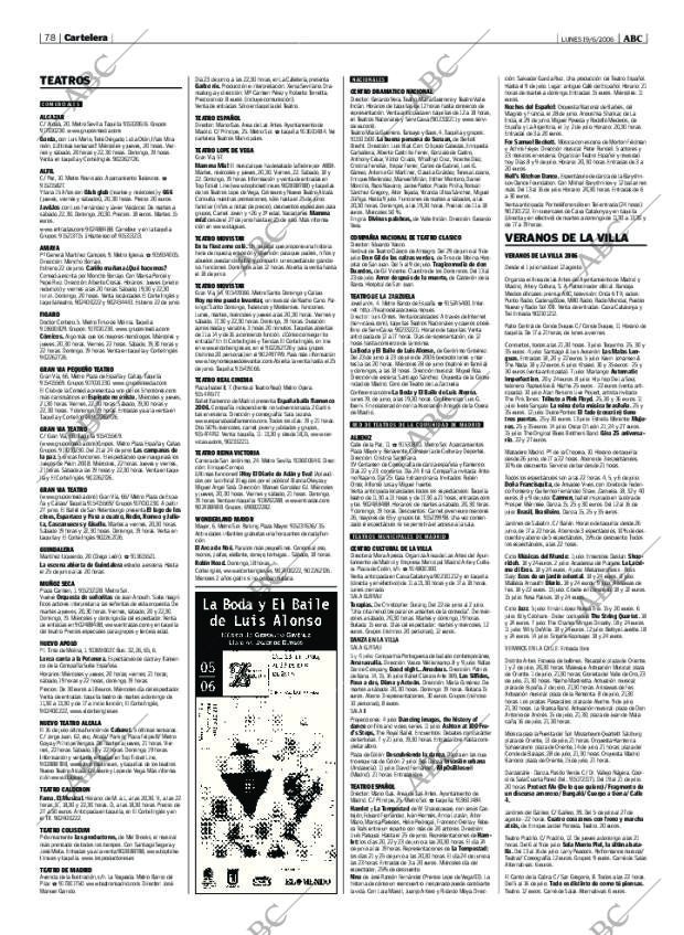 ABC MADRID 19-06-2006 página 78