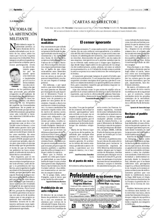 ABC MADRID 19-06-2006 página 8