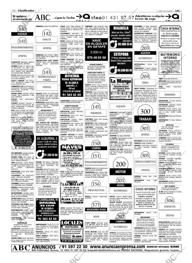 ABC MADRID 19-06-2006 página 86