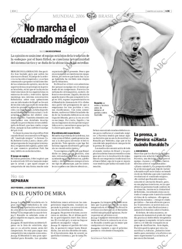ABC MADRID 20-06-2006 página 104