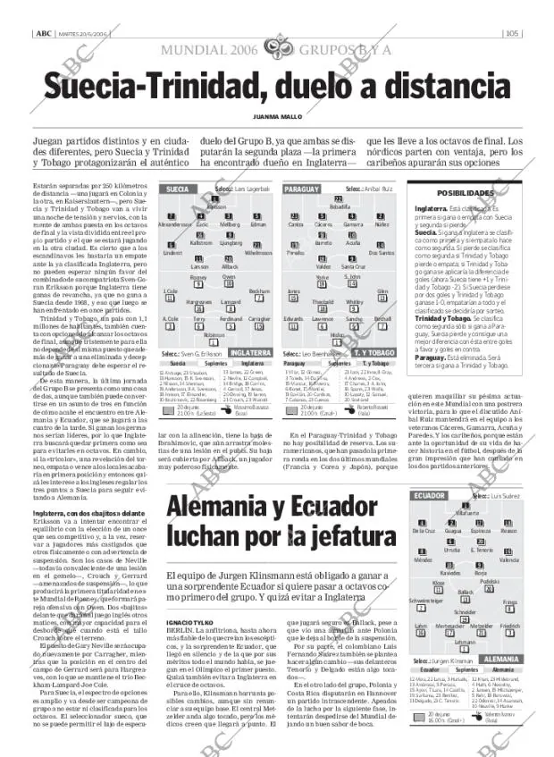 ABC MADRID 20-06-2006 página 105
