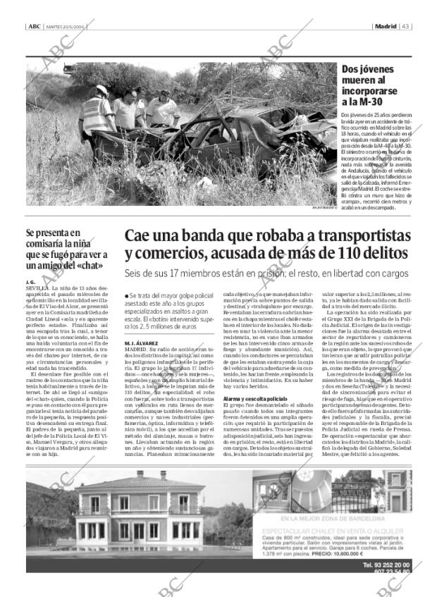 ABC MADRID 20-06-2006 página 43