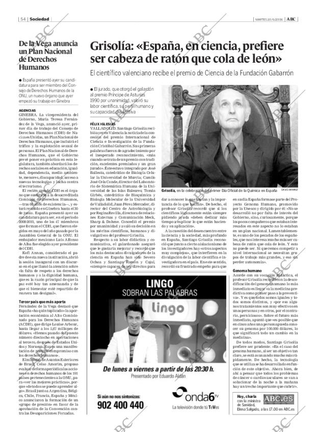ABC MADRID 20-06-2006 página 54