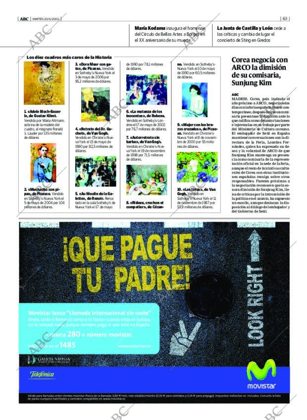 ABC MADRID 20-06-2006 página 63