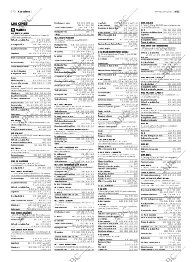 ABC MADRID 20-06-2006 página 70