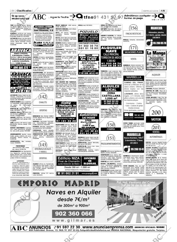 ABC MADRID 20-06-2006 página 84
