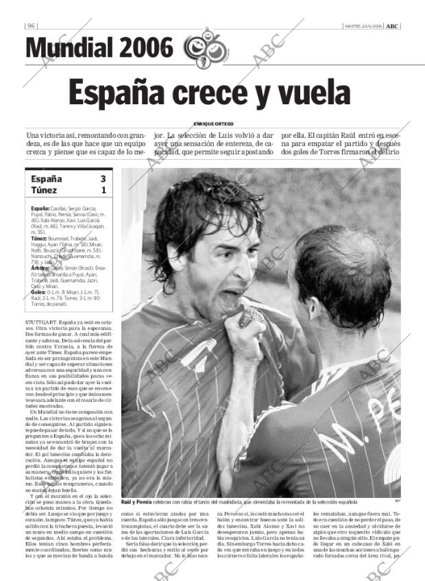 ABC MADRID 20-06-2006 página 96