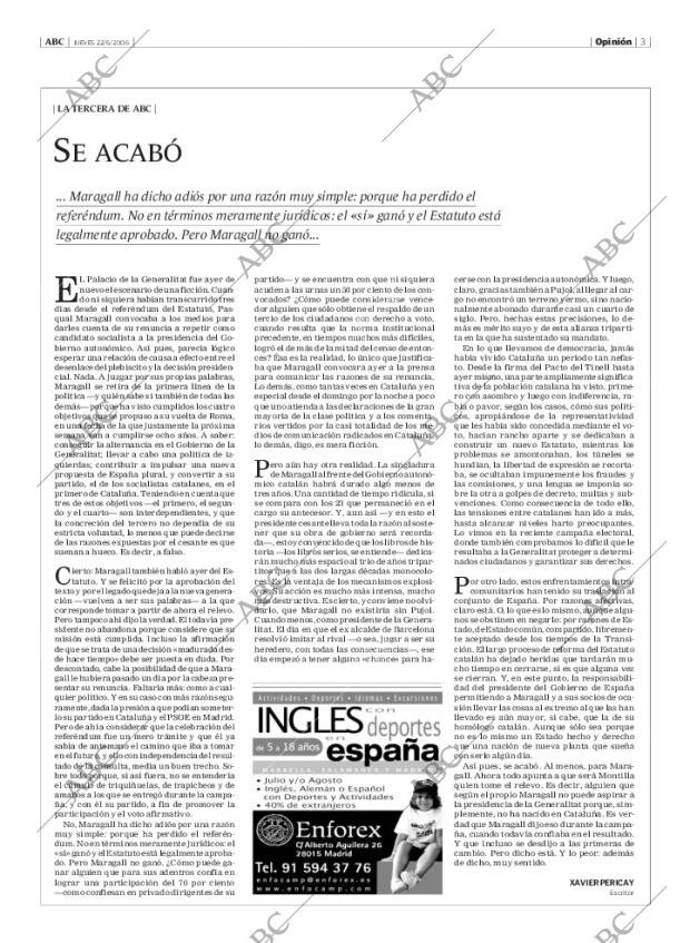 ABC MADRID 22-06-2006 página 3