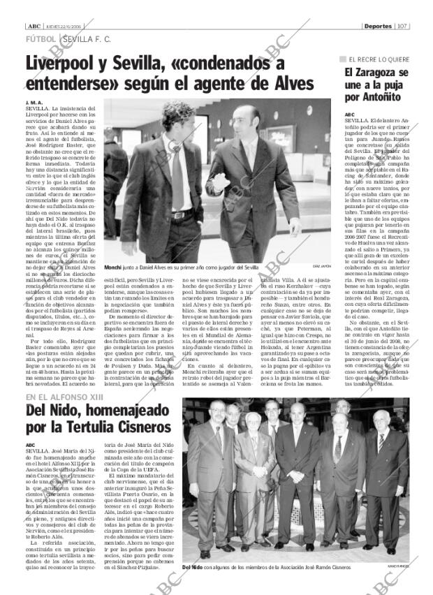 ABC SEVILLA 22-06-2006 página 107