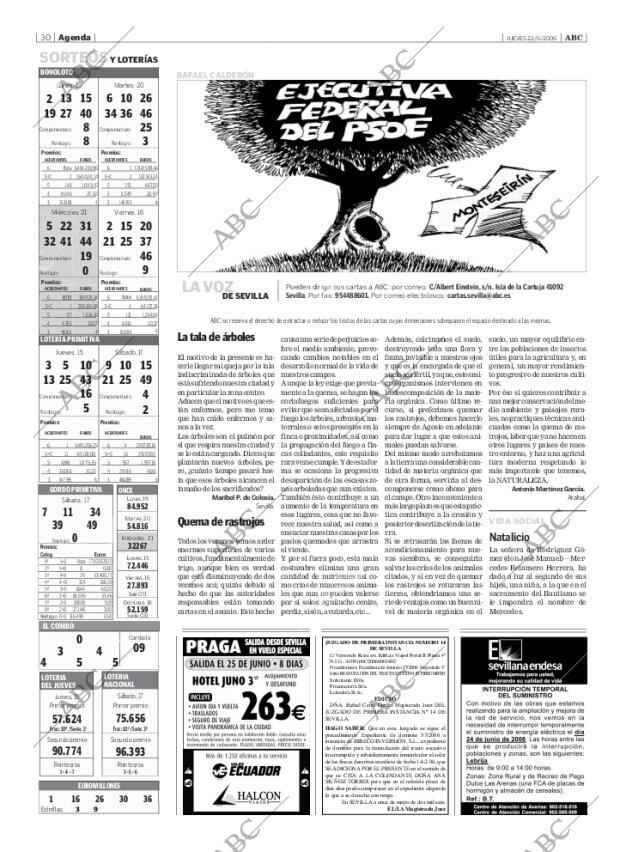 ABC SEVILLA 22-06-2006 página 30