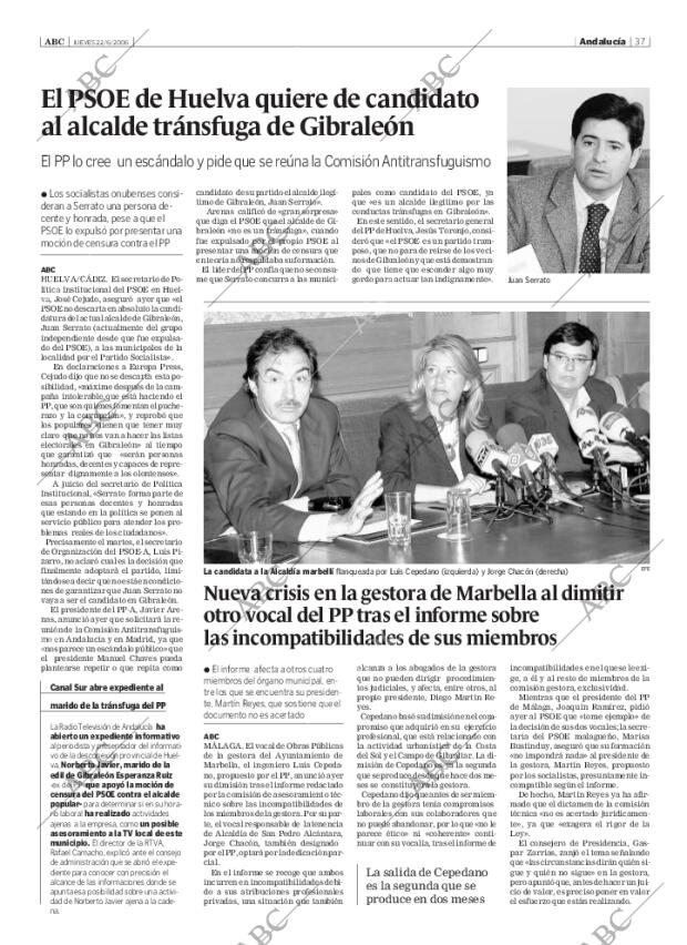 ABC SEVILLA 22-06-2006 página 37