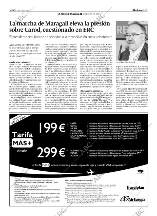 ABC SEVILLA 22-06-2006 página 45