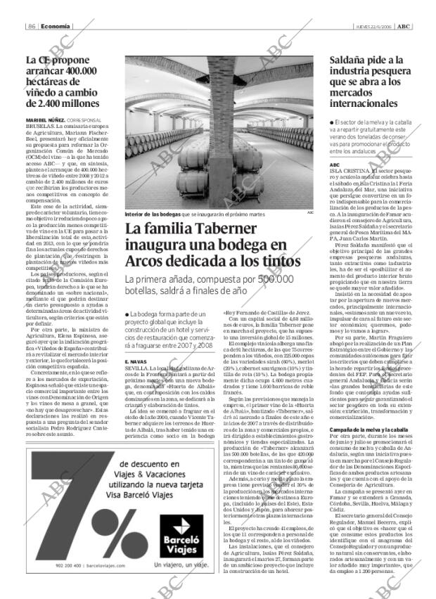 ABC SEVILLA 22-06-2006 página 86