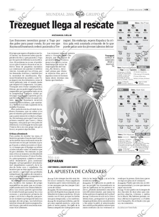 ABC MADRID 23-06-2006 página 108