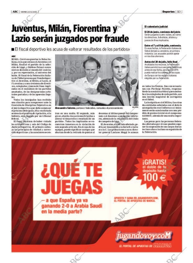 ABC MADRID 23-06-2006 página 113