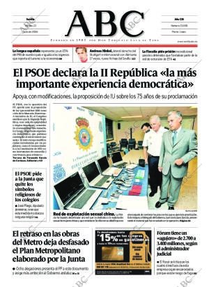 ABC SEVILLA 23-06-2006 página 1