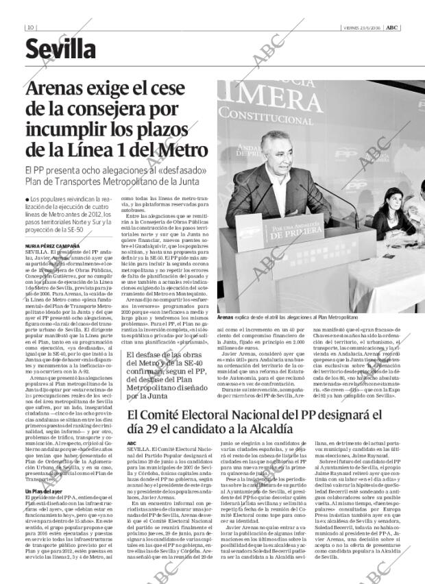 ABC SEVILLA 23-06-2006 página 10
