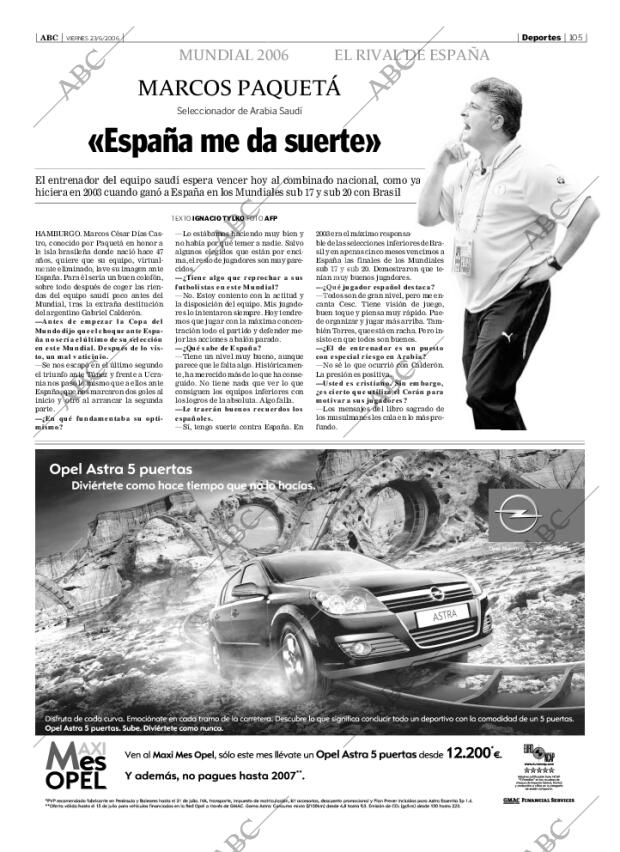 ABC SEVILLA 23-06-2006 página 105