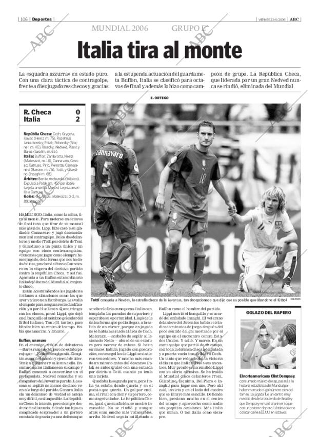 ABC SEVILLA 23-06-2006 página 106
