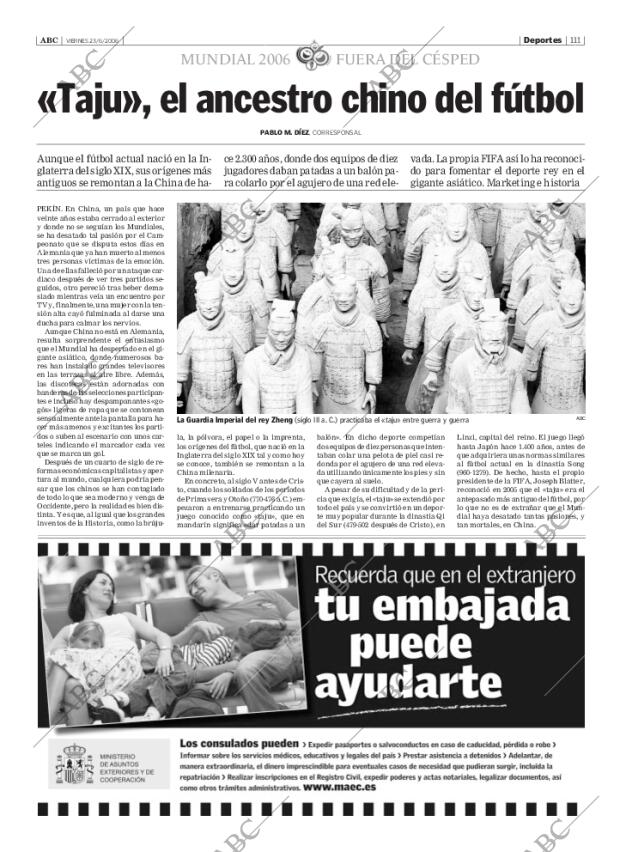 ABC SEVILLA 23-06-2006 página 111
