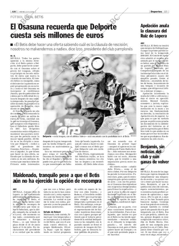 ABC SEVILLA 23-06-2006 página 115