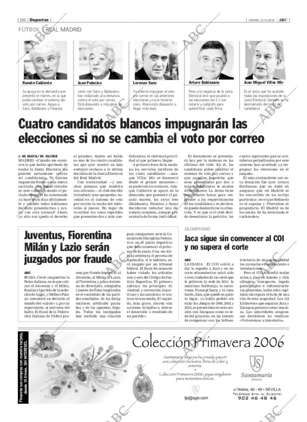 ABC SEVILLA 23-06-2006 página 116
