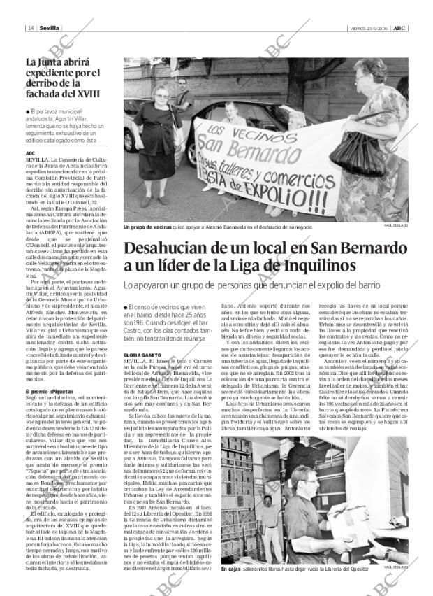 ABC SEVILLA 23-06-2006 página 14