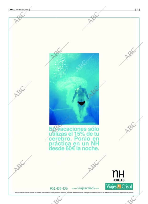 ABC SEVILLA 23-06-2006 página 27