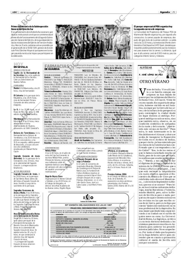 ABC SEVILLA 23-06-2006 página 29
