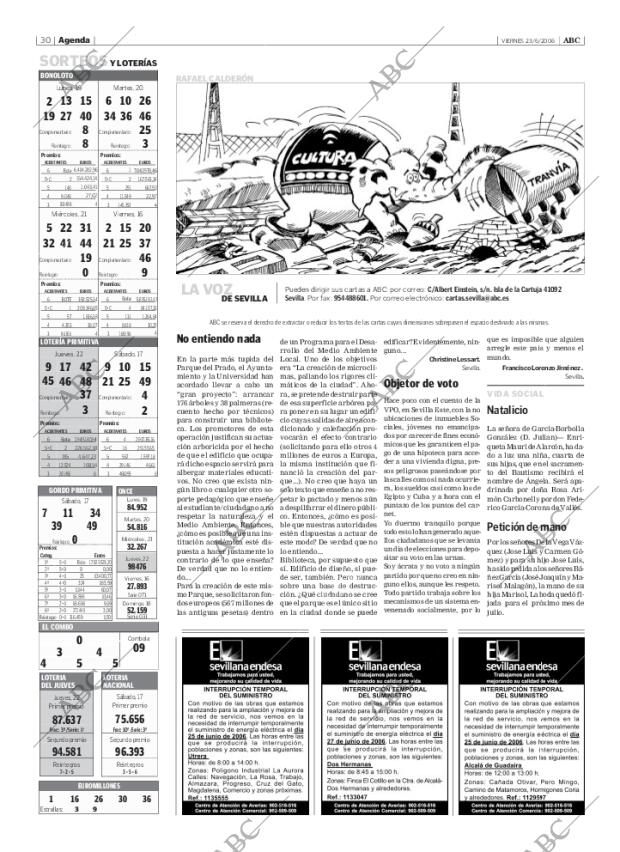ABC SEVILLA 23-06-2006 página 30