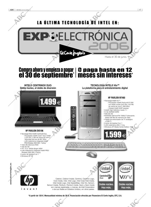 ABC SEVILLA 23-06-2006 página 47