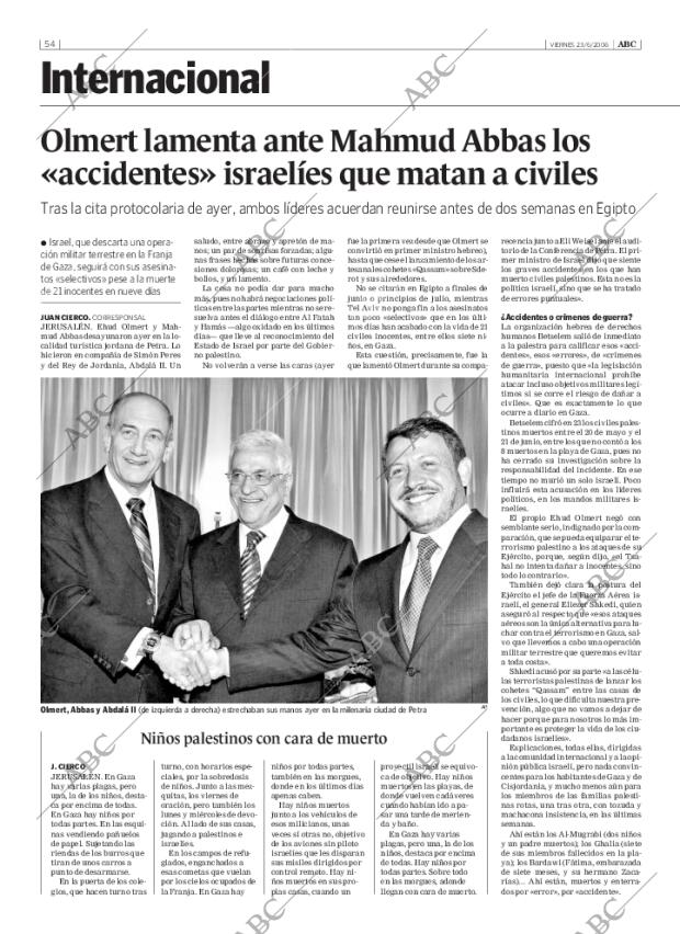 ABC SEVILLA 23-06-2006 página 54