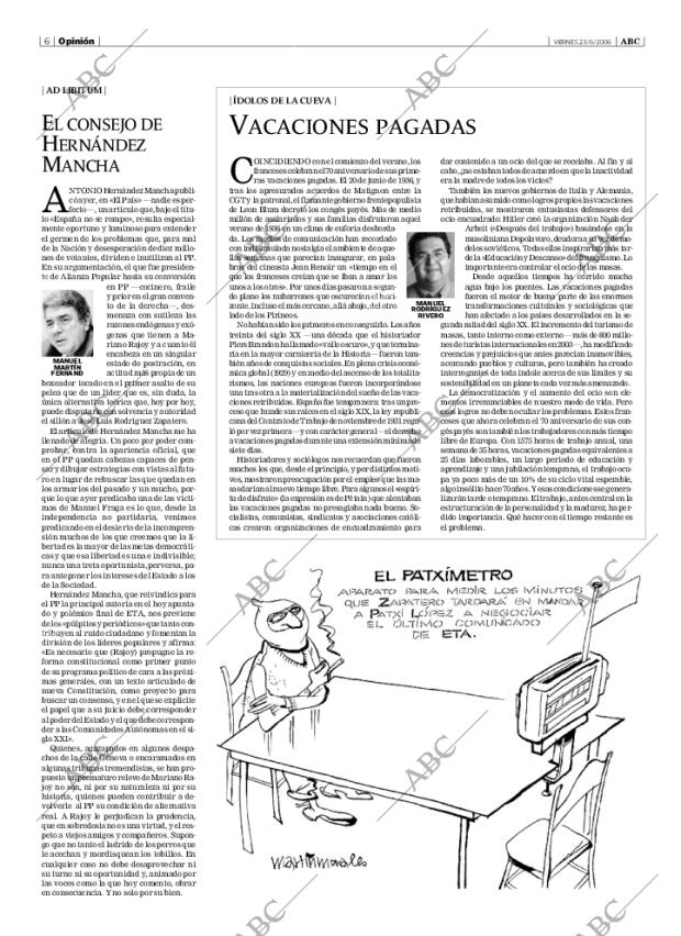 ABC SEVILLA 23-06-2006 página 6