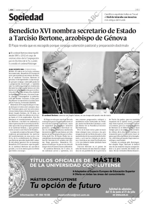 ABC SEVILLA 23-06-2006 página 61