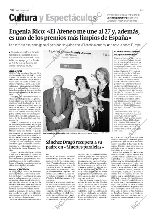 ABC SEVILLA 23-06-2006 página 67