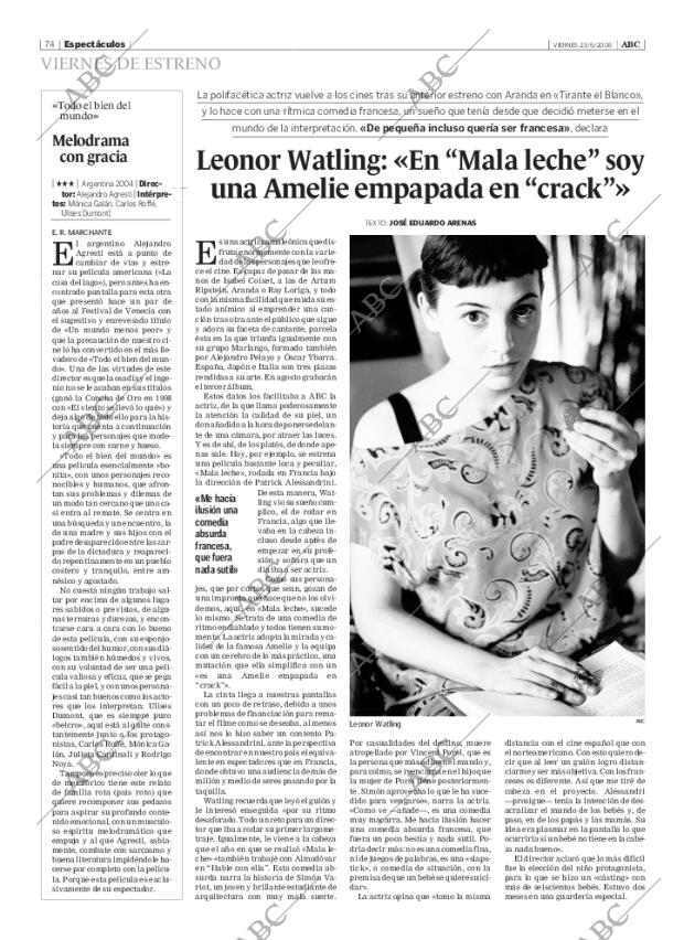 ABC SEVILLA 23-06-2006 página 74