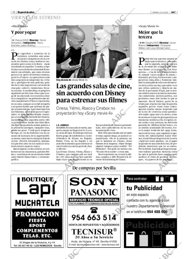 ABC SEVILLA 23-06-2006 página 78