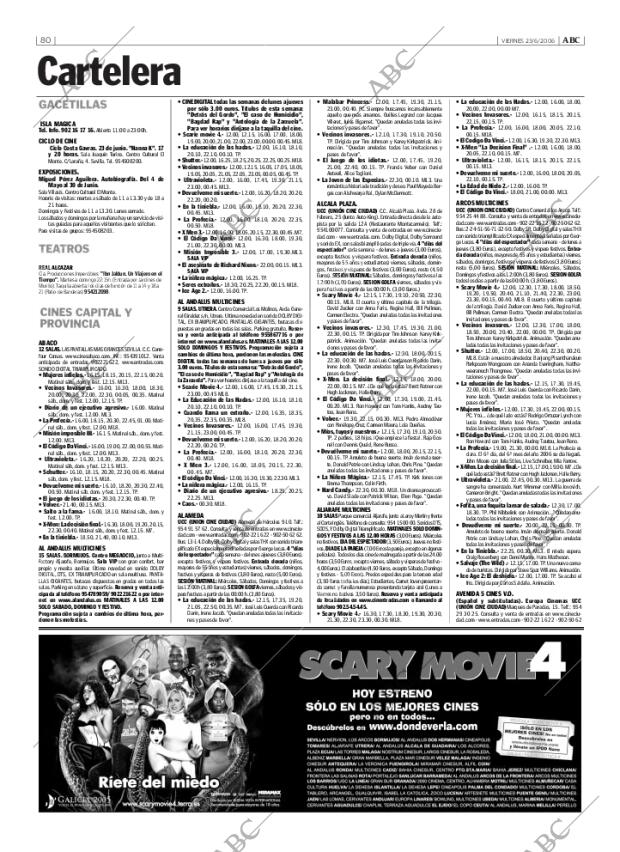 ABC SEVILLA 23-06-2006 página 80