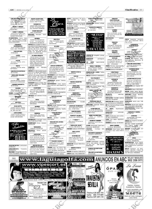 ABC SEVILLA 23-06-2006 página 89