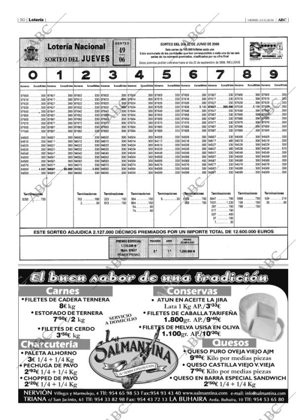 ABC SEVILLA 23-06-2006 página 90