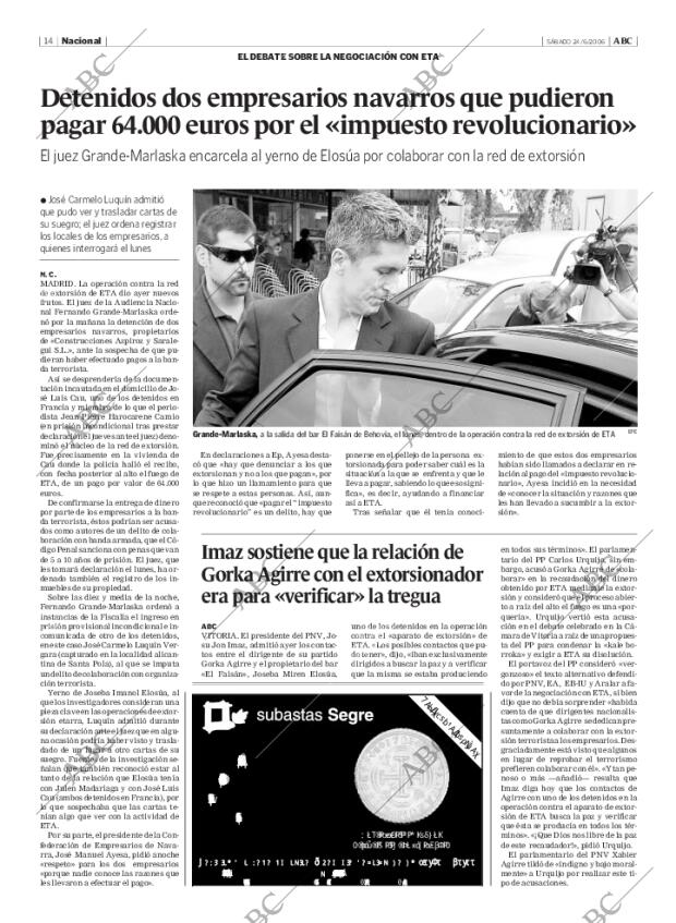 ABC MADRID 24-06-2006 página 14