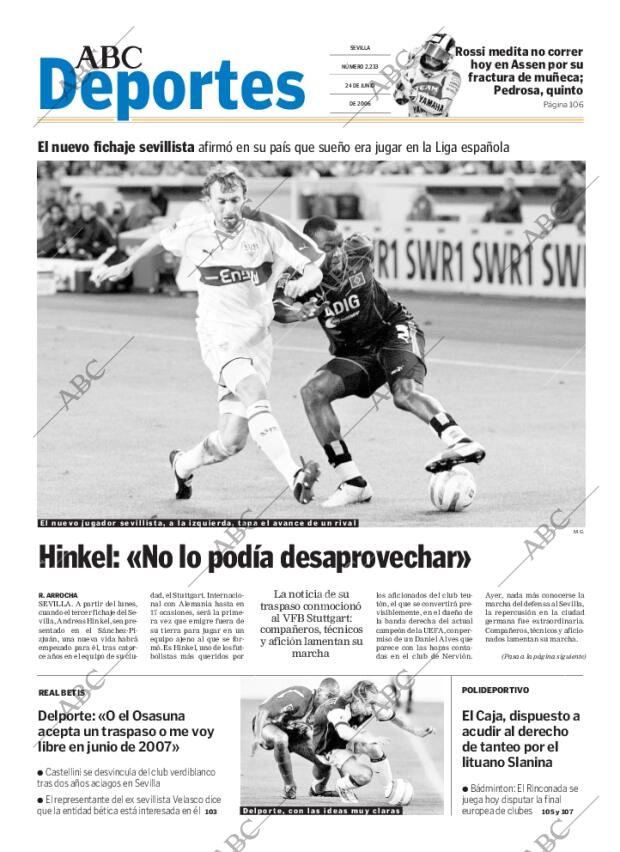 ABC SEVILLA 24-06-2006 página 113